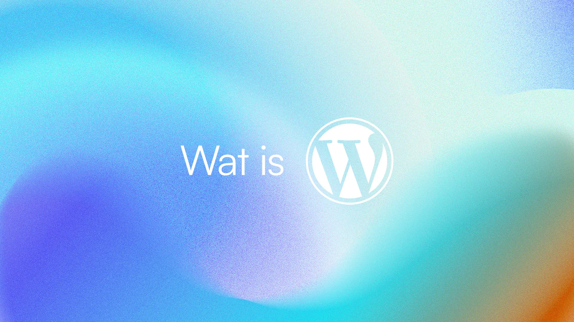 Een duidelijke uitleg over wat WordPress is.